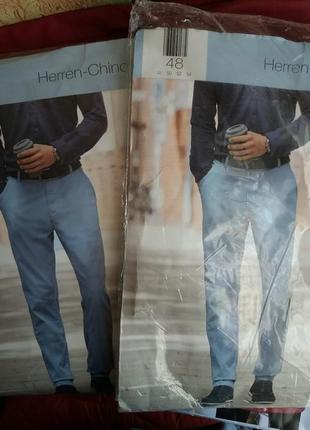 Фирменные мужские chino брюки от watsons германия. качество шикарное!2 фото