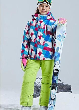 Дитяча зимова лижна куртка