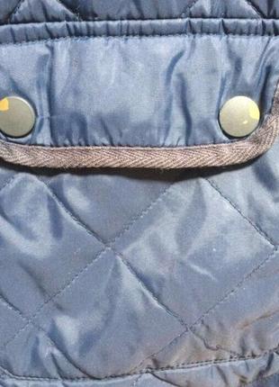 Куртка синяя стеганая pull and bear 2