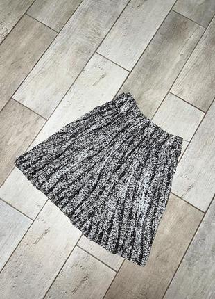 Бежевая мини юбка,змеиный принт,юбка солнце(020)