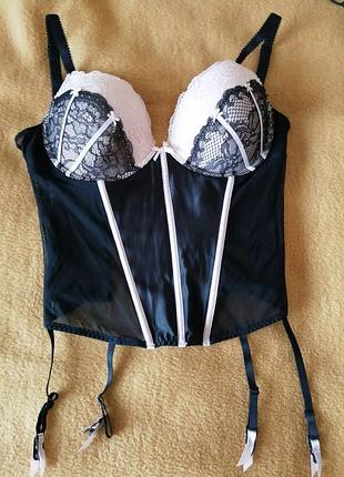 Бюстгальтер бюстьє корсет george 36d — 80d