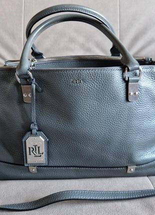Женская классическая элегантная сумка lauren ralph lauren rll3 фото
