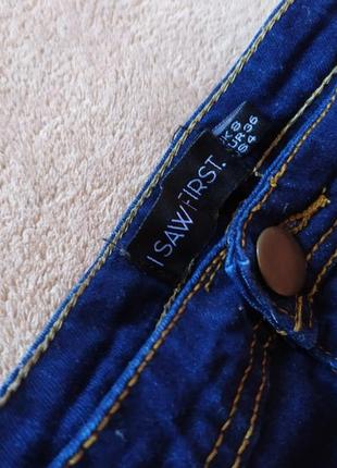 Распродажа 🔥 качественные стрейчевые джинсы скинни высокая талия с прорезями над коленями6 фото