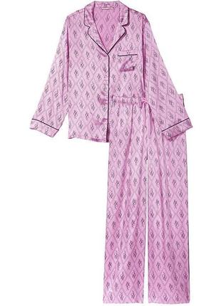 Сатиновая пижама виктория сикрет victoria's secret оригинал