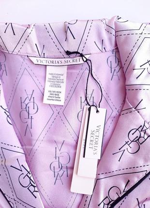 Сатиновая пижама виктория сикрет victoria's secret оригинал5 фото