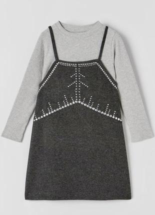 Комплект сарафан та водолазка zara