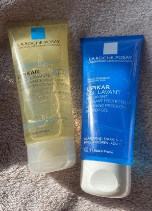 La roche-posay lipikar gel lavant4 фото