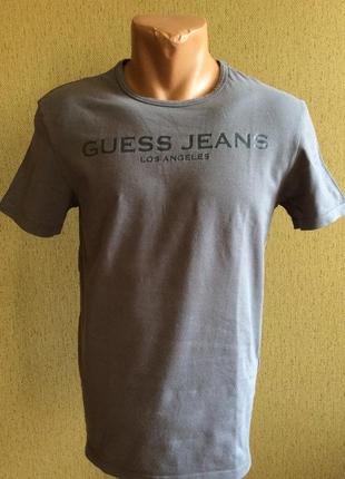 Мужская футболка guess оригинал  размер s-m(l)