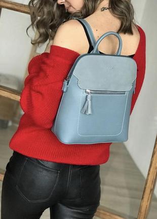 Рюкзак трендовый рюкзачек cross-body кросс боди david jones1 фото