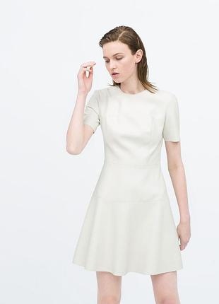 Сукня платье кожаное шкіряне zara