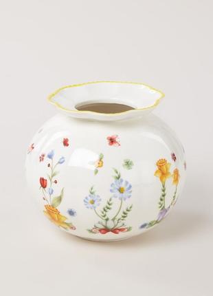 Фарфоровая ваза, фарфор villeroy & boch, новая стильная декор для дома