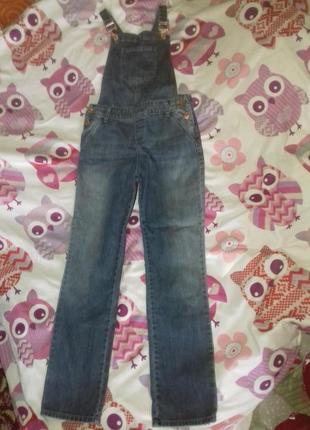 Комбинезон джинсовый