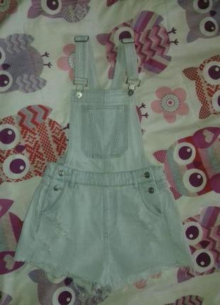 Комбінезон джинсовий