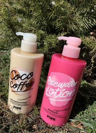 Лосьоны для тела оригинал сша🇺🇸 от бренда victoria’s secret кокос кофе и розовая вода3 фото