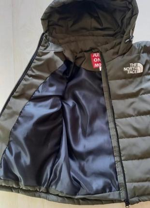 Деми/демисезонная/весенняя куртка в стиле the north face для мальчика4 фото