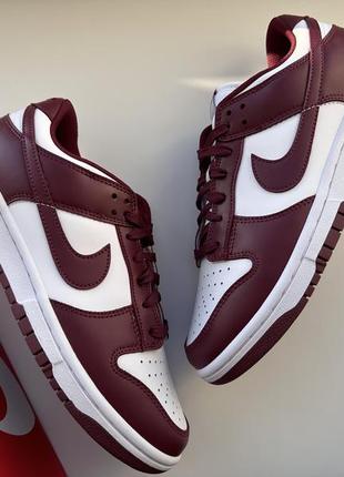 Кросівки nike dunk low "team red" dd1503108