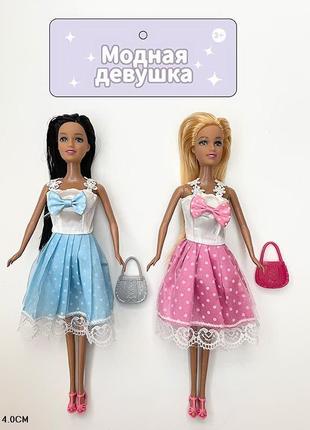 Кукла типа барби yd043 (180шт/2)2 вида, в пакете tzp186