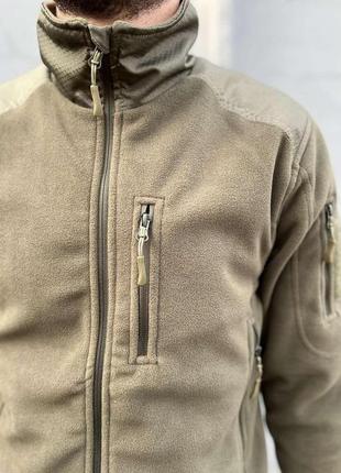 Флісова кофта сombat tactical fleece, олива xxl5 фото