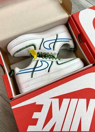 Кросівки nike air force 1 worldwidi white4 фото