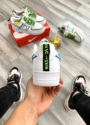 Кросівки nike air force 1 worldwidi white7 фото