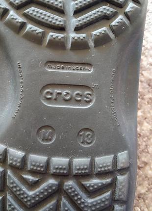 Мужские шлепки crocs 9