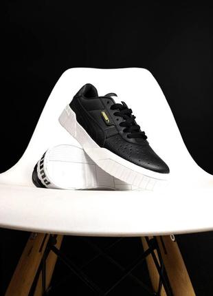 Жіночі кросівки puma cali black white  / smb