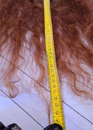Парик накладка топер шиньон 100% натуральный волос.3 фото