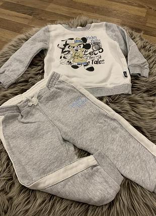 Костюм спортивный на флисе 12-18