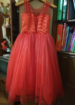 Розкошное выпускное платье из садика 6-7лет2 фото