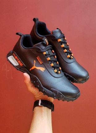 Мужские кроссовки puma h.st.20 black orange / smb