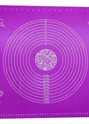 Коврик силиконовый для теста 45см на 60см