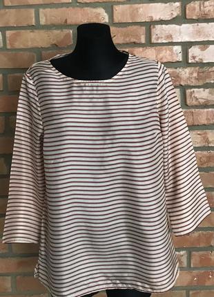 Шелковая блуза от бренда massimo dutti