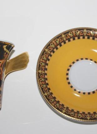 Чашка и блюдце rosenthal versace barocco9 фото