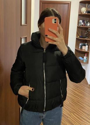 Класична чорна куртка2 фото