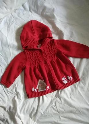 Вязаная кофта