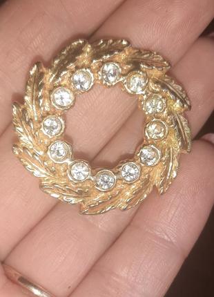 Брош клипса винтаж