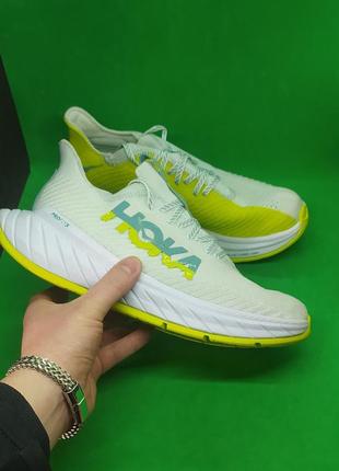 Кроссовки для бега hoka carbon x 3 running (1123193-bsep) оригинал.