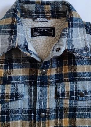 Куртка сорочка next розмір 120(6р)