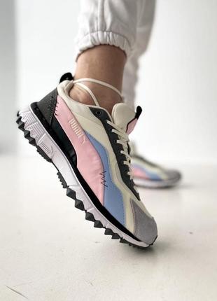 Женские кроссовки puma multicolor / smb