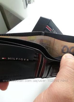 Кошелек tommy hilfiger с отделением для мелочи. оригинал7 фото