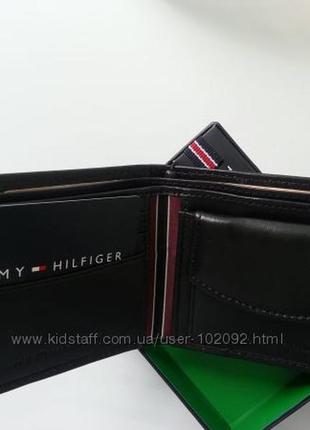 Кошелек tommy hilfiger с отделением для мелочи. оригинал5 фото