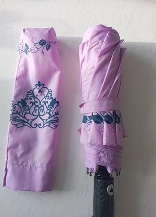 Женский зонт полуавтомат с узорами mario umbrellas2 фото