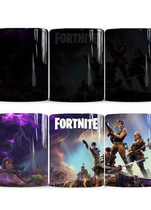 Кружка хамелеон «фортнайт/fortnite»