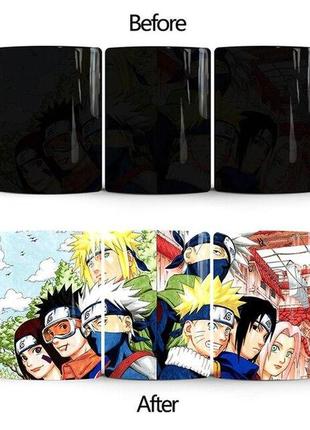 Кружка хамелеон «naruto»1 фото