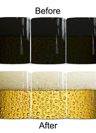 Кружка хамелеон «beer»