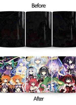 Кухоль хамелеон «рандеву з життям — date a live»