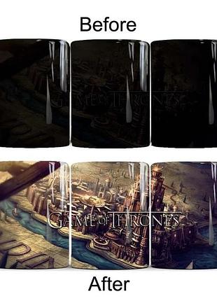 Кружка хамелеон «игра престолов»