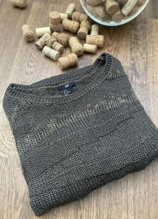 Свитер хаки