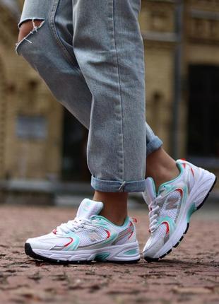 Кроссовки Salehe Bembury x New Balance 990v2 Sand Be The Time white silver red