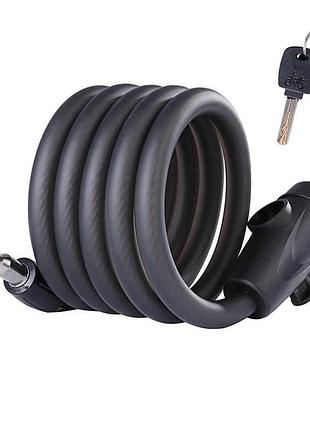 Замок велосипедний 1,5 м під ключ feel fit